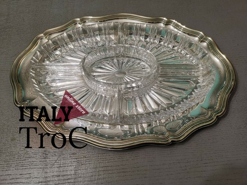 Vassoio silver plated con - vassoio,
