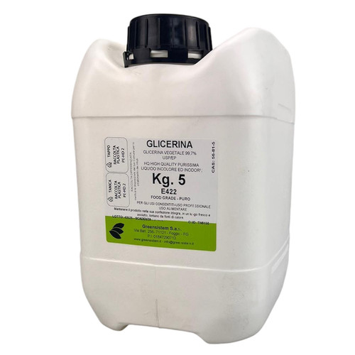 Glicerina vegetale kg 5 - glicerina, 99,7%