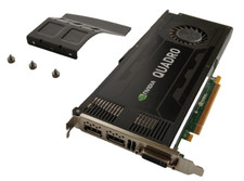 LOT 3X Nvidia Quadro K4000 3GB GDDR5 2xDP 1xDVI LOW PROFILE GRADE B