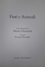 Fiori e Animali. Dieci litografie di Mario Donizetti - AA.VV. (Grafica e Arte)