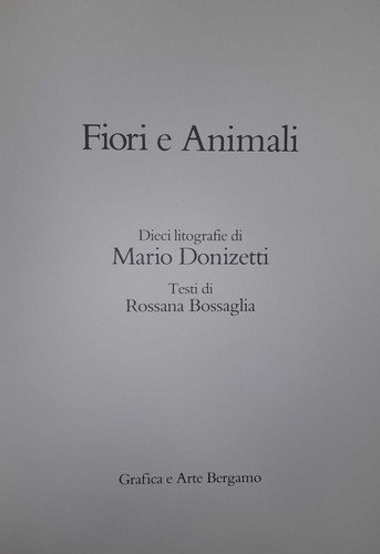 Fiori animali dieci - fiori, e
