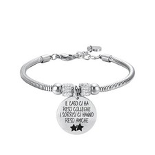 BRACCIALE DONNA IN ACCIAIO IL