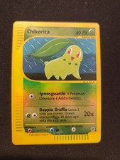 Carta Pokémon PSA Vintage CHIKORITA Set EXPEDITION BASE 99/165 Holo REVERSE 2002