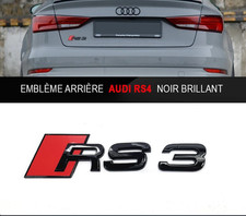 LOGO AUDI RS3 ARRIERE REAR