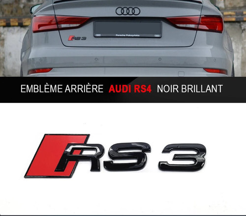 Logo audi rs3 arriere - logo,
