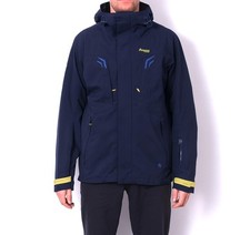 Bergans Jacke Herren Gr.M Trysil Recco Dermizax wasserdicht 20K mm Blau 154458