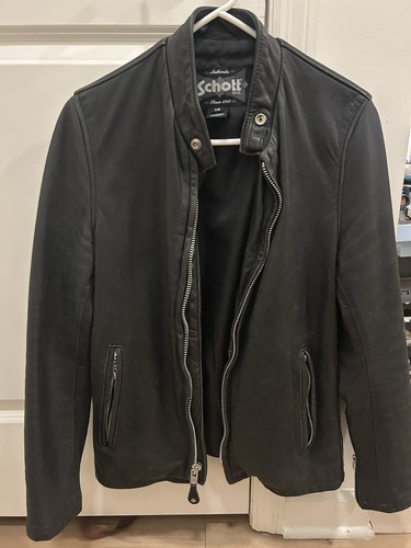 Schott 654vn giacca pelle - di,