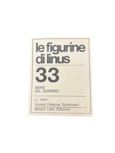 Figurine linus 1971 - di, -1971-