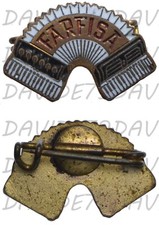 03451] DISTINTIVO SPILLA SMALTATA FARFISA FABBRICHE RIUNITE FISARMONICHE