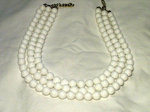 Collana vintage monet perle - collana, in