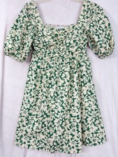 FRNCH Dress Small Met Green