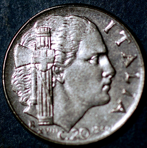 Italy centesimi 1940 75 - 20,
