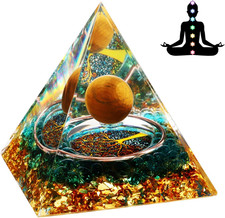 Pietre Chakra Reiki Piramide Di Orgonite, Ametista Albero Della Vita, Pietre Pre