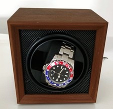 Carica Orologio Automatico Caricatore Legno Girevole Usb