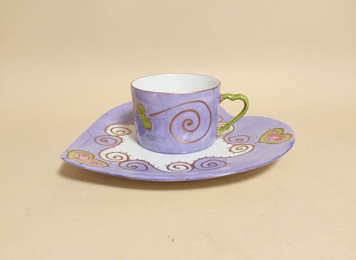 Soizick tazza piatto - soizick, cuore