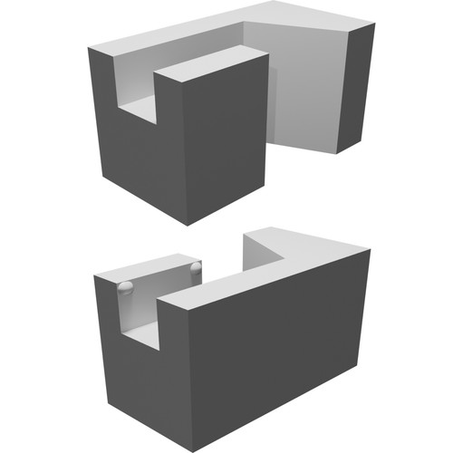 Supporto angolare magnetico - angolare,