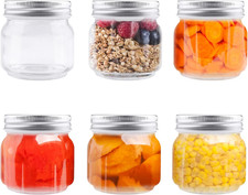 Vasetti Vetro, Set 6 Barattoli