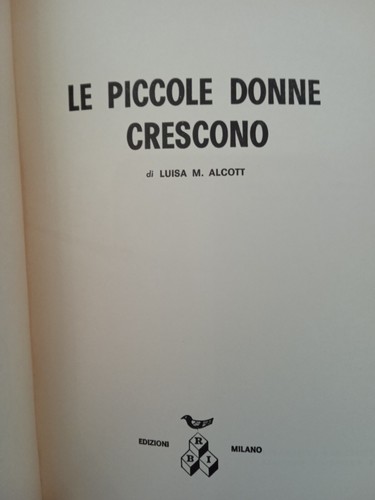 Piccole donne crescono - 'le, crescono'