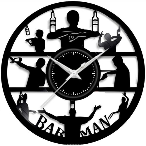 Orologio disco vinil - , clock