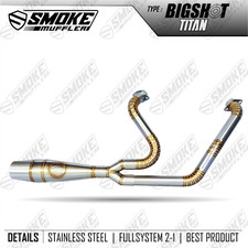 Scarico 2 in 1 per Harley