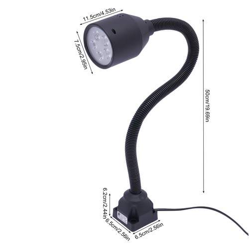 Lampada macchina cnc fissa led - lampada,