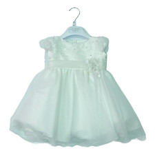 Abito vestito battesimo bimba - abito,