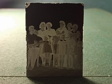 Foto Negativo In Vetro Bianco E Nero CM. 6 X 4,3 . 