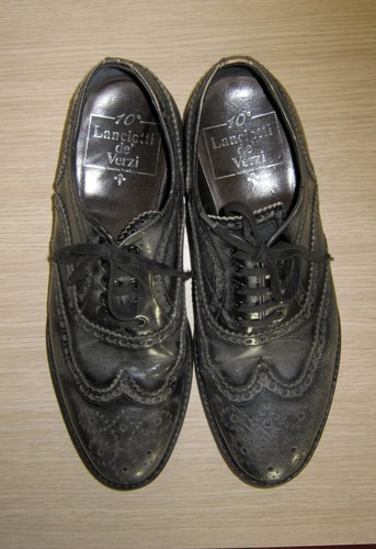 Scarpe derby nero sfumato - scarpe,