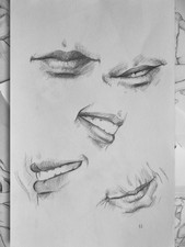A4 illustrazioni di bocche