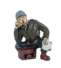 Timpo US WWII GI con telefono