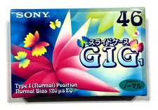SONY GIG 1 46 audiocassetta