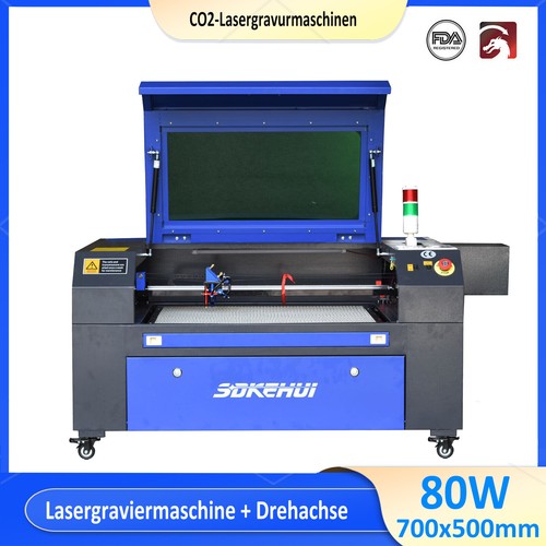 70x50cm 80w co2 laser - 80w,