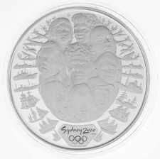 5 DOLLARI AUSTRALIANI 2000