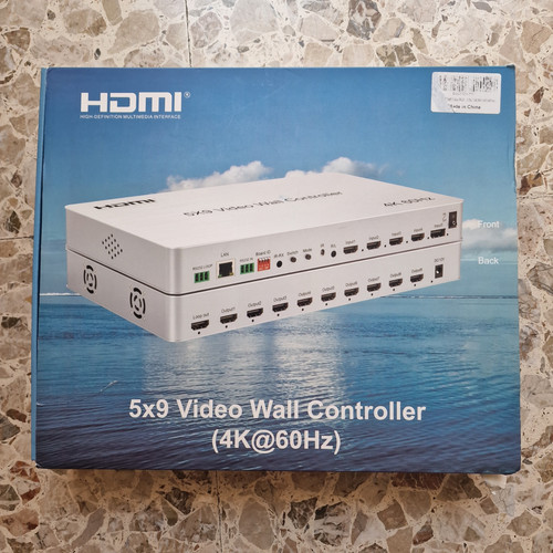 Hdmi 5x9 video wall controller - hdmi,