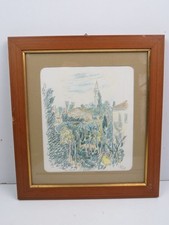 quadro con stampa di disegno a