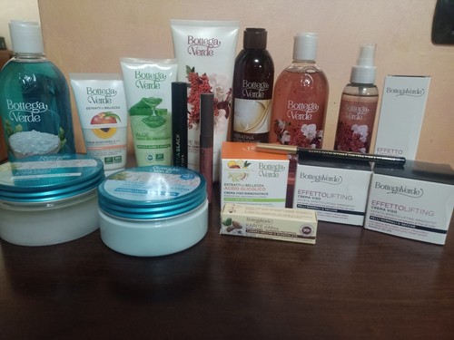 Set prodotti bottega - set, verde