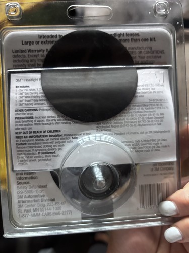 Kit restauro lenti faro - , 3m
