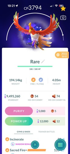 Pokèmon apex - pokèmon, go