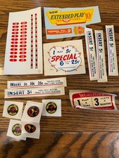 Lotto Decalcomanie Jukebox