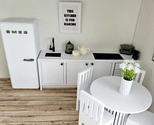 Cucina casa delle bambole set - casa,