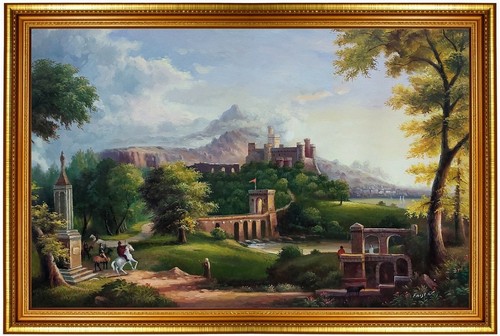Quadro olio paesaggio - olio,,