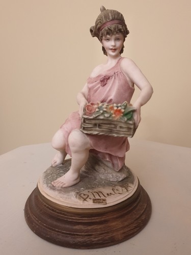 Ragazza porcellana capodimonte - porcellana,