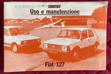 FIAT 127 Libretto Uso e