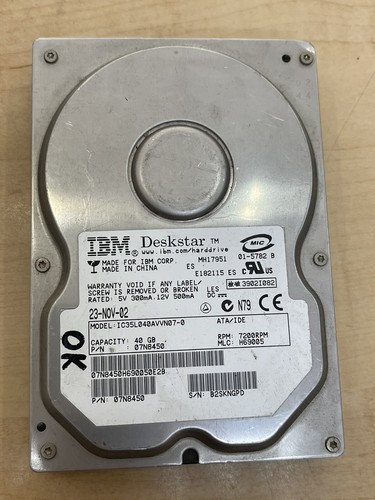 Hard disk hdd 40 - disk, 3,5"