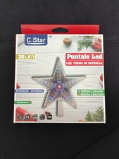 puntale Stella Led Per albero di natale