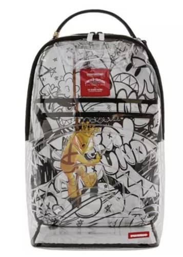 Zaino trasparente sprayground - trasparente,