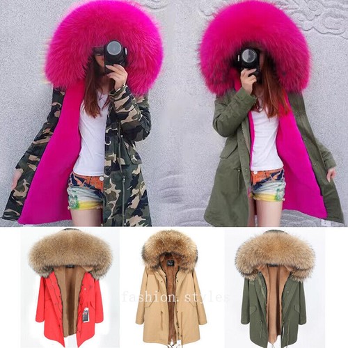 Parka donna vera pelliccia - , di