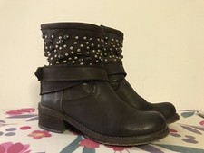 stivaletti donna bassi in vera