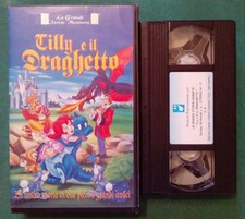Vhs Tilly E Il Draghetto Film Ita Animazione Alfadedis Gianfranco D'Angelo(V87)°