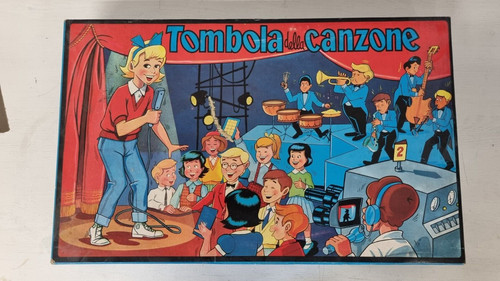 Gioco tombola della canzone - gioco,